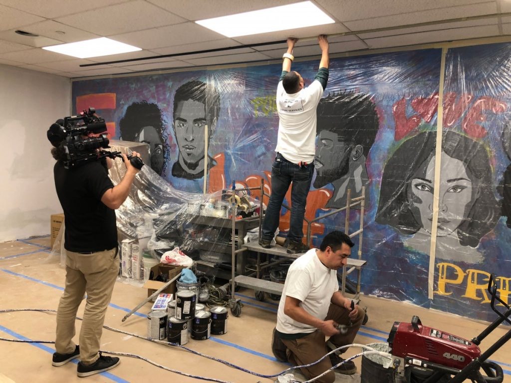 006-televisionset-1024x768 Ready on Set: Spray Painting for Television Sets
